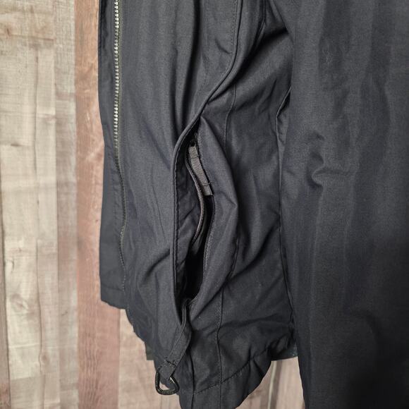 Columbia Black Pink Zip Coat Puffer Jacket Zip Pockets Women's Medium Gift - Picture 4 of 11